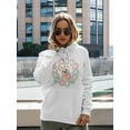 thumbnail image 2 of Sweet French Bulldog Hoodie Women -Image by Shutterstock, Female XX-Large, 2 of 4