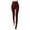 Wine, variant on QATAINLAV Fleece Lined Leggings for Women High Waisted Full Length Seamless Workout Yoga Pants Winter Warm Tight Trousers Coffee Free Size