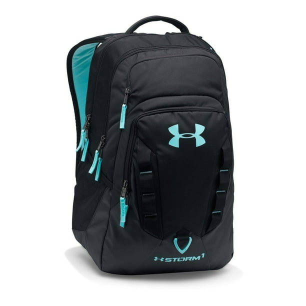 Under Armour - Storm Recruit Backpack Black/Black/Blue Infinity ...