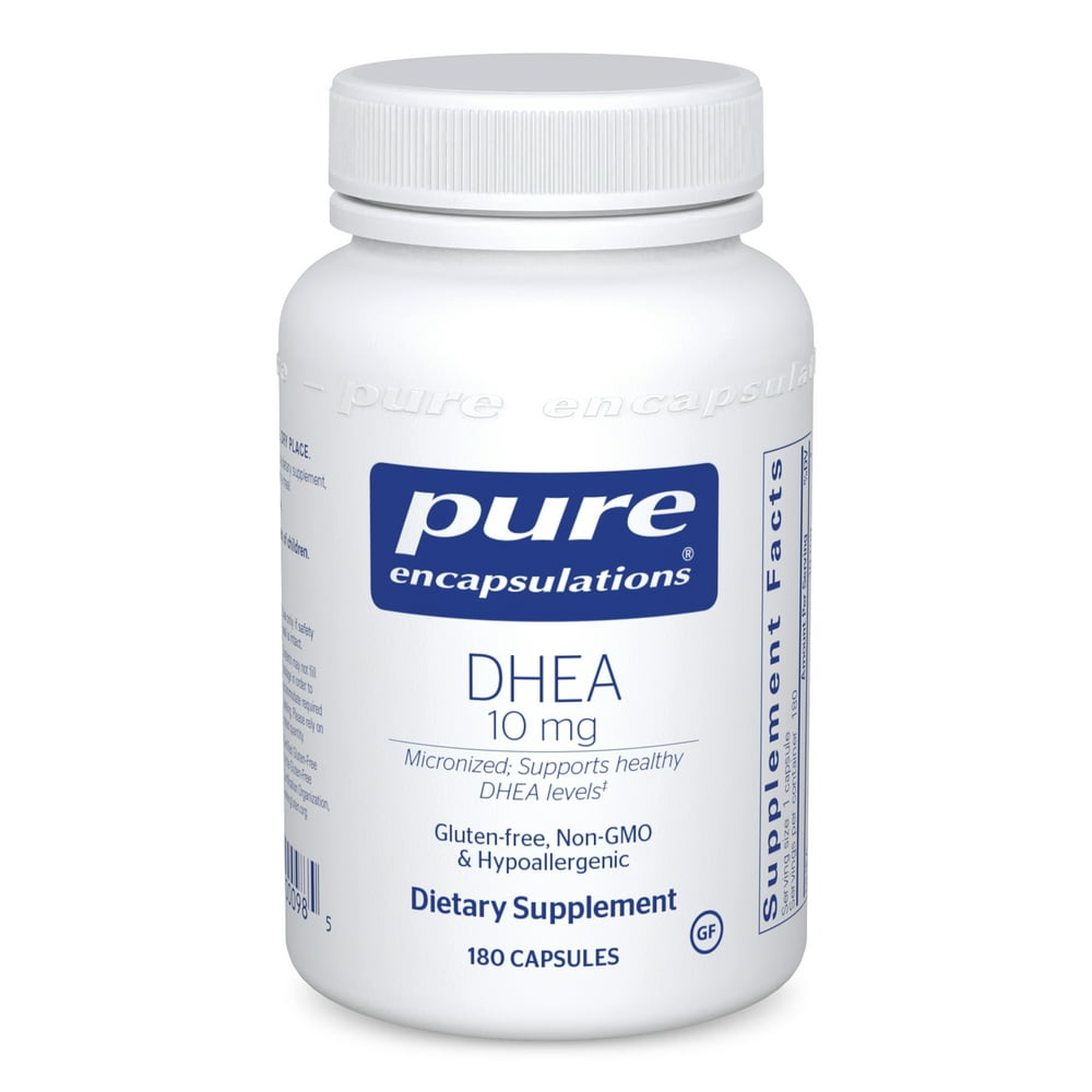 Pure Encapsulations DHEA 10 mg Supplement for Immune Support, Fat