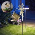 thumbnail image 3 of Regadera Solar Kusrkot con luz para decoración de jardín al aire libre impermeable, 3 of 8