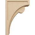 thumbnail image 3 of 11"W x 22"D x 33"H Classic Viola Rough Cedar Woodgrain TimberThane Corbel, Primed Tan, 3 of 6