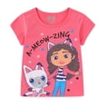 thumbnail image 2 of DreamWorks Gabby's Dollhouse Short Sleeve T-Shirt (Girls), 3 Pack, Sizes 4-7, 2 of 7