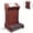 Cherrywood, variant on Haooyeah Wooden Prayer Table with Thick Kneeling Pad, Folding Design, Rounded Book Rest, Decorative Cross, Steel Tube Base for Home & Church Use