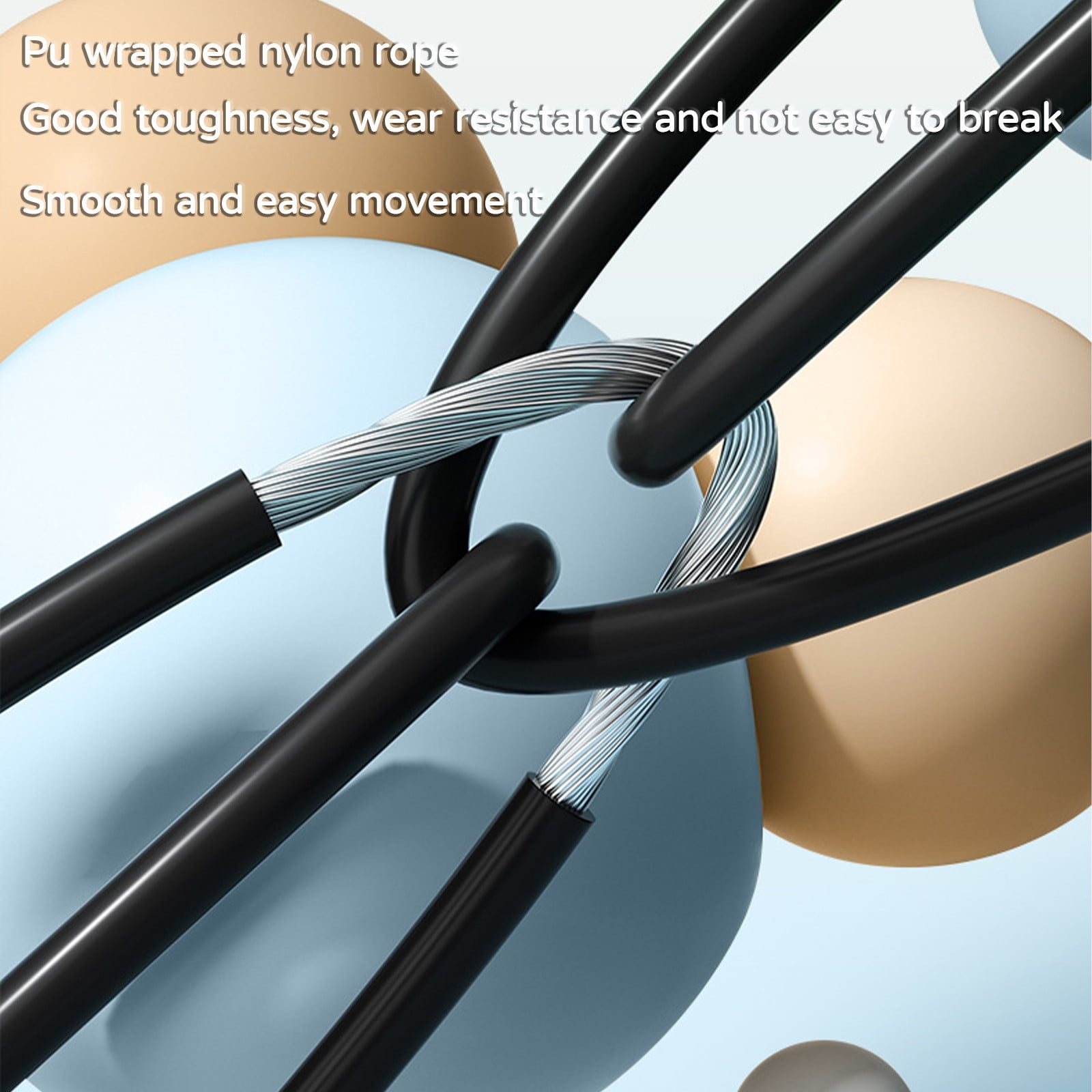 Kumdkd Smart Jump Rope with Bluetooth & Remote Control, Auto-Counting Rope Skipping Machine for Kids & Adults, Wireless Home Fitness Equipment with Music for Multi-Person Entertainment