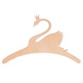 thumbnail image 2 of Percha de ropa en forma de cisne Sunnimix 1 pieza Madera natural, 2 of 8