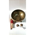 thumbnail image 4 of 12 inch Pure Hand carved Full Mantra Bowl In Antique Polish Tibetan Singing Bowl, 4 of 5