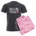 thumbnail image 5 of CafePress - Shes My Weirdo Couple Pajamas - Men's Loose Fit, Cotton - 2 Piece Pajama Set, 5 of 7