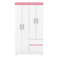 thumbnail image 2 of ROPERO 4 PUERTAS LOTUS BLANCO/ROSA  SKAL LIVING, 2 of 11