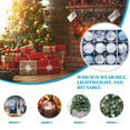 thumbnail image 1 of 40mm Christmas  Tree Ball Bauble Hanging Home Party Ornament Decor, 1 of 4