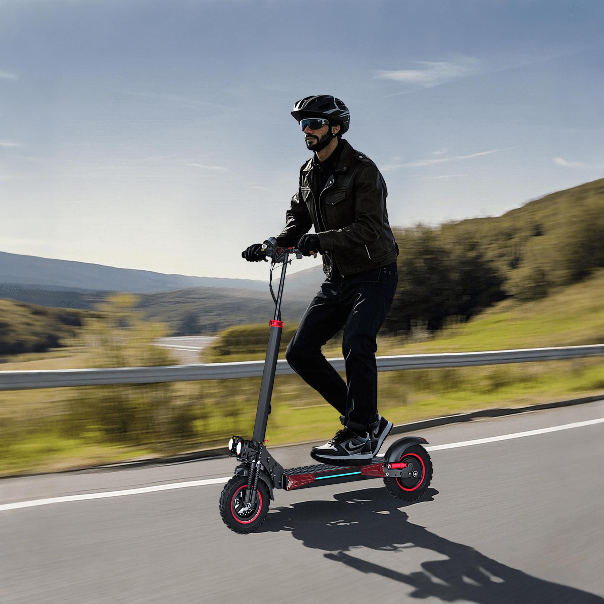 SCOOTER G8×UNION a2635 Electric Scooter Adults, 35 MPH w/ 40-Mile Range, 48V 18/21AH
