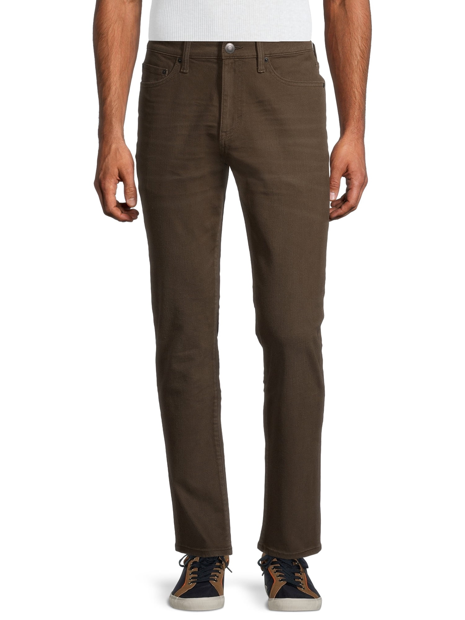 George Men's Slim Straight Colored Jeans - Walmart.com