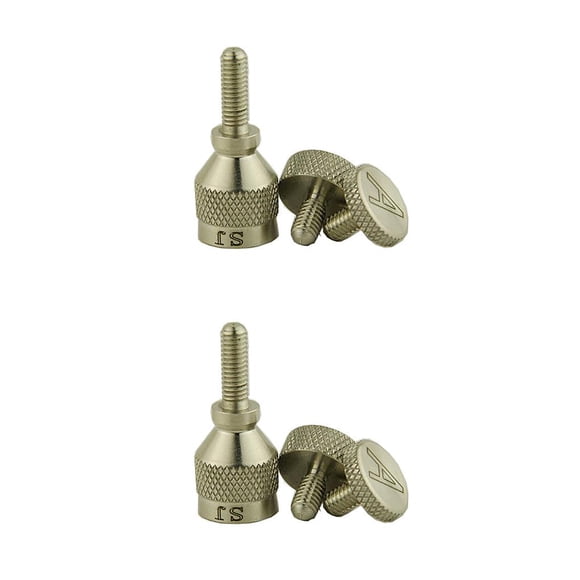 Toystoory Tornillos de ajuste de cuello de saxofón Tenor accesorios de instrumentos de viento de de acero para músicos profesionales 5mm 2piezas