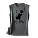 thumbnail image 5 of Camiseta Sin Mangas Para Mujer, Sin Mangas, Erógena, Informal, Con Cuello Redondo, Estampado, Sin Mangas Odeerbi ODB153032, 5 of 5
