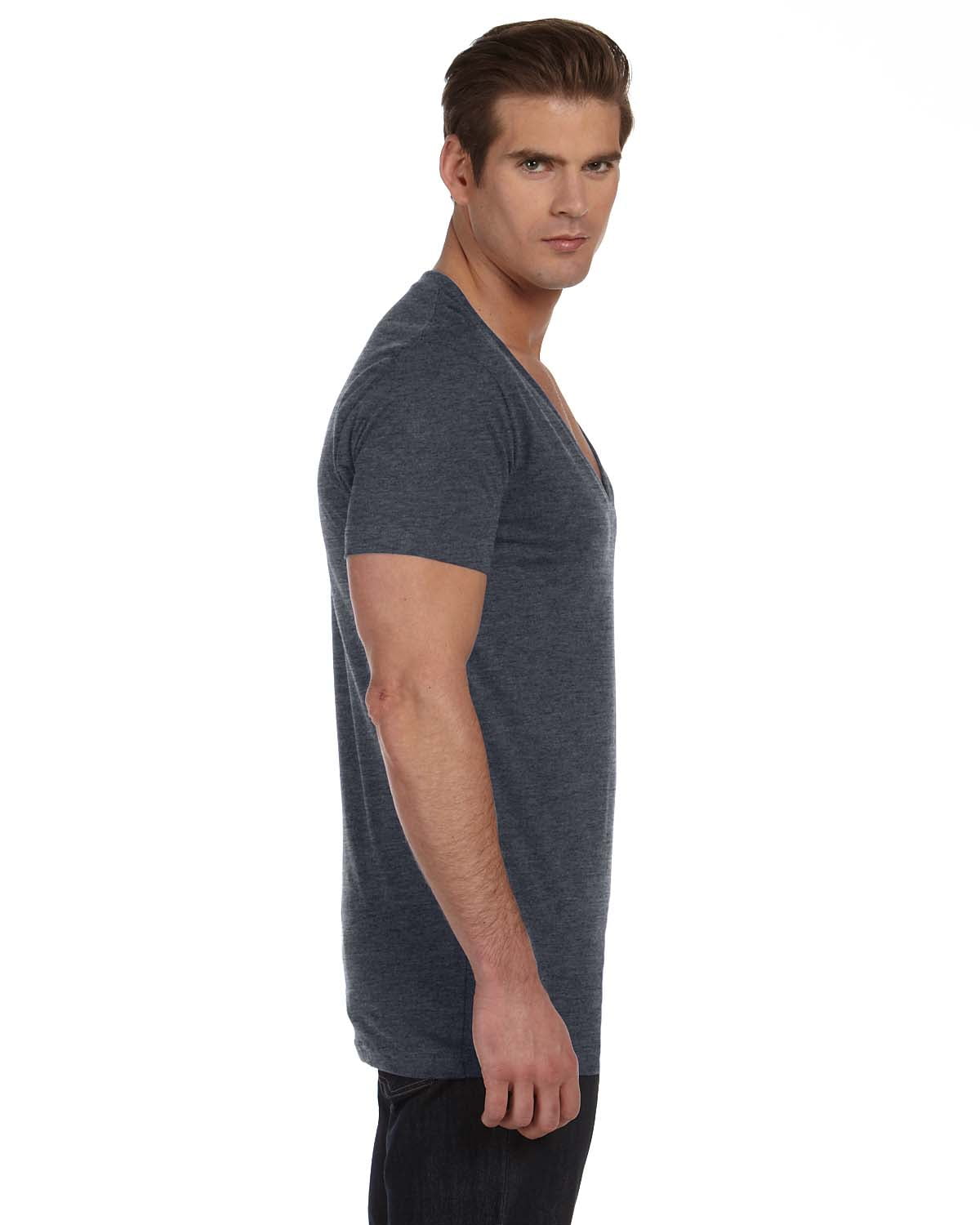 bella canvas deep v neck