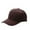 Coffee, variant on Men Women Adjustable Solid Color Summer Baseball Hat Sun Cap
