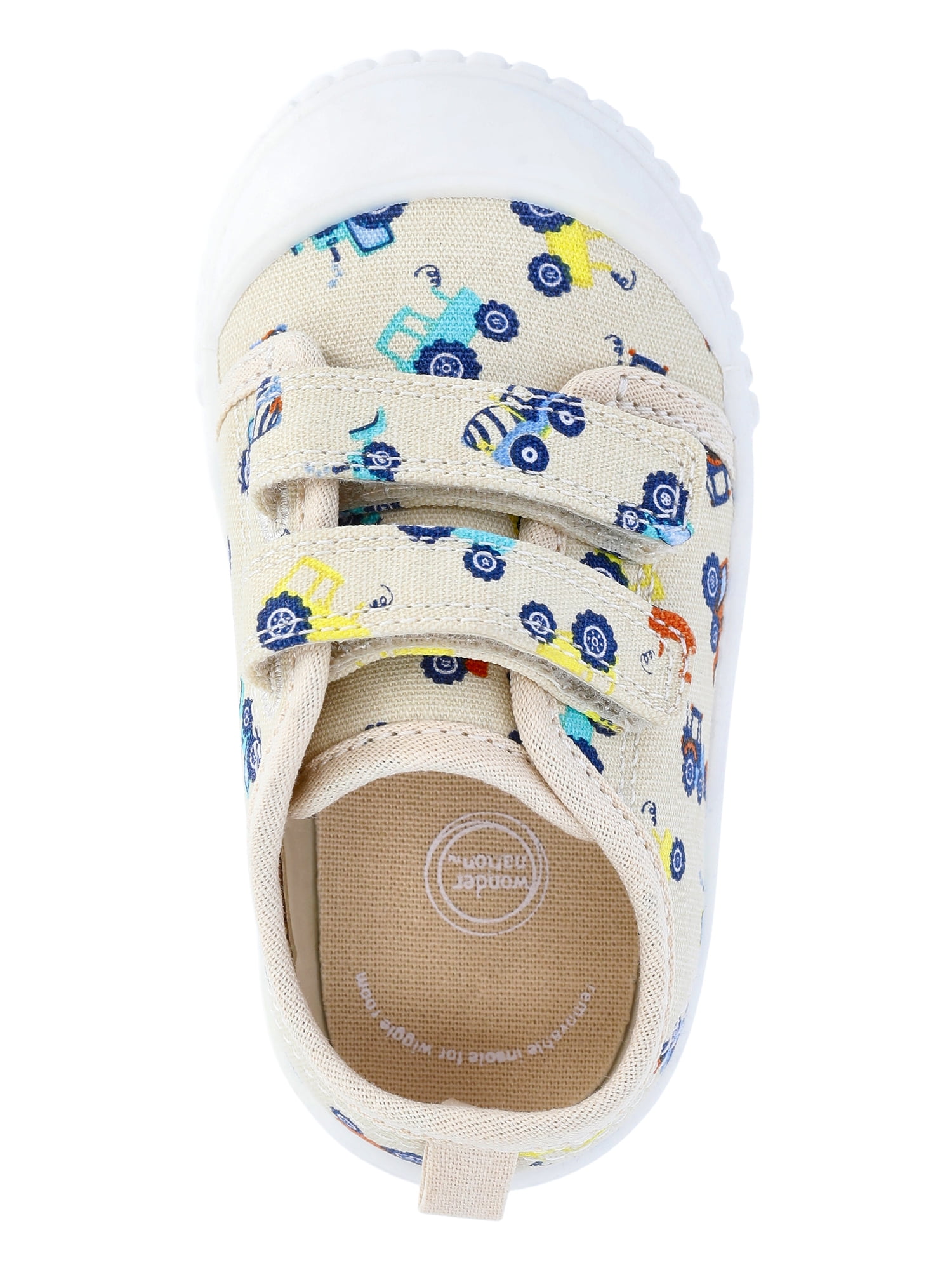 Wonder Nation Baby Boys Bump Toe Casual Shoes