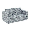 thumbnail image 6 of Ulax Furniture Convertible 2-in-1 Flip Open Kids Loveseat/ Couch/ Sleeper Sofa (Gray Dinosaur), 6 of 9