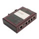 thumbnail image 3 of Conmutador Ethernet industrial 5 puertos 100 Mbps carril guía DIN protección IP40 conmutador de red no administrado para la industria de monitores, 3 of 5