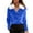 Blue, variant on Breezora Oversized Fleece Sweatshirt For Women Long Sleeve Round Neck Fall Winter Casual Warm Pullover Top L Size Beige