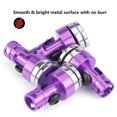 thumbnail image 5 of Eddwiin Body Post Mount, 4 Piezas de Aluminio magnético Stealth Body Post Mount para SCX10 4WD 1:10 RC Car Model Body Post Mount (Amarillo, Negro, Morado)(Púrpura), 5 of 5