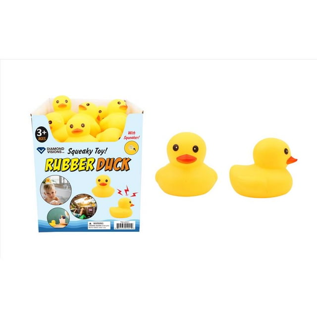 Toy Duck Rubber Diamond Visions, paquete de 1 (paquete de 36)
