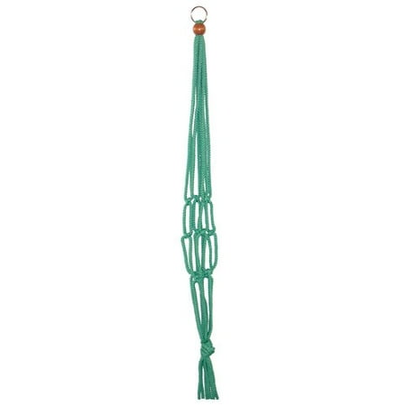 Primitive Planters 2138 36 in. Sage Macram- Plant Hanger