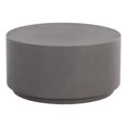 thumbnail image 1 of Brant House Table Basse Ronde en Céramique Contemporaine en Gris Foncé, 1 of 4