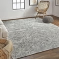 thumbnail image 5 of HomeRoots 513562 4 x 6 ft. Gray Abstract Hand Woven Rectangle Area Rug, 5 of 5