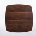 thumbnail image 4 of Miniyam 23.6" Square Dining Table, Small Wood Breakfast Table for Apartment, Kitchen or Studio, Modern Compact Dining Table for 2, Walnut, 4 of 7