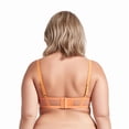 thumbnail image 4 of Curve Muse Women's Plus Size Add 1+ Cup Push Up Perfect Shape Underwire Lace Bra-2PK-Nude,Orange-34C, 4 of 6