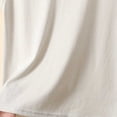 thumbnail image 5 of Women's V Neck Cap Sleeve Loose Fit Top Lightweight Breathable Stretch Basic Layering Shirt Comfy Sleepwear Pajama Blouse L-4XL Khaki, 5 of 6