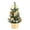Gold, variant on Small Christmas Tree, Artificial Tabletop Xmas Tree with Base,Xmas Ball Ornaments and Bowknots,Christmas Pine Tree,Christmas Decorations for Home/Office Indoor Outdoor Decor(Blue)