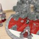 thumbnail image 4 of Falda de árbol de Navidad, falda de árbol de arpillera, regalo, delantal de árbol de Navidad, suministros de decoración inferior de árbol de Navidad, 4 of 4