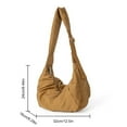 thumbnail image 3 of Bolso bandolera para mujer, bolso de nailon informal, bolso grande de moda para mujer, bolso de trabajo, 3 of 8