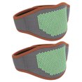 thumbnail image 4 of 2 almohadillas térmicas eléctricas para el cuello, terapia de calor, calentamiento rápido, soporte de acero, envoltura térmica para el cuello, puntos negros y verdes., 4 of 14