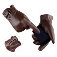 thumbnail image 3 of Guantes de invierno para hombre Sunnimix Impermeables Pantalla Táctil Café, 3 of 8