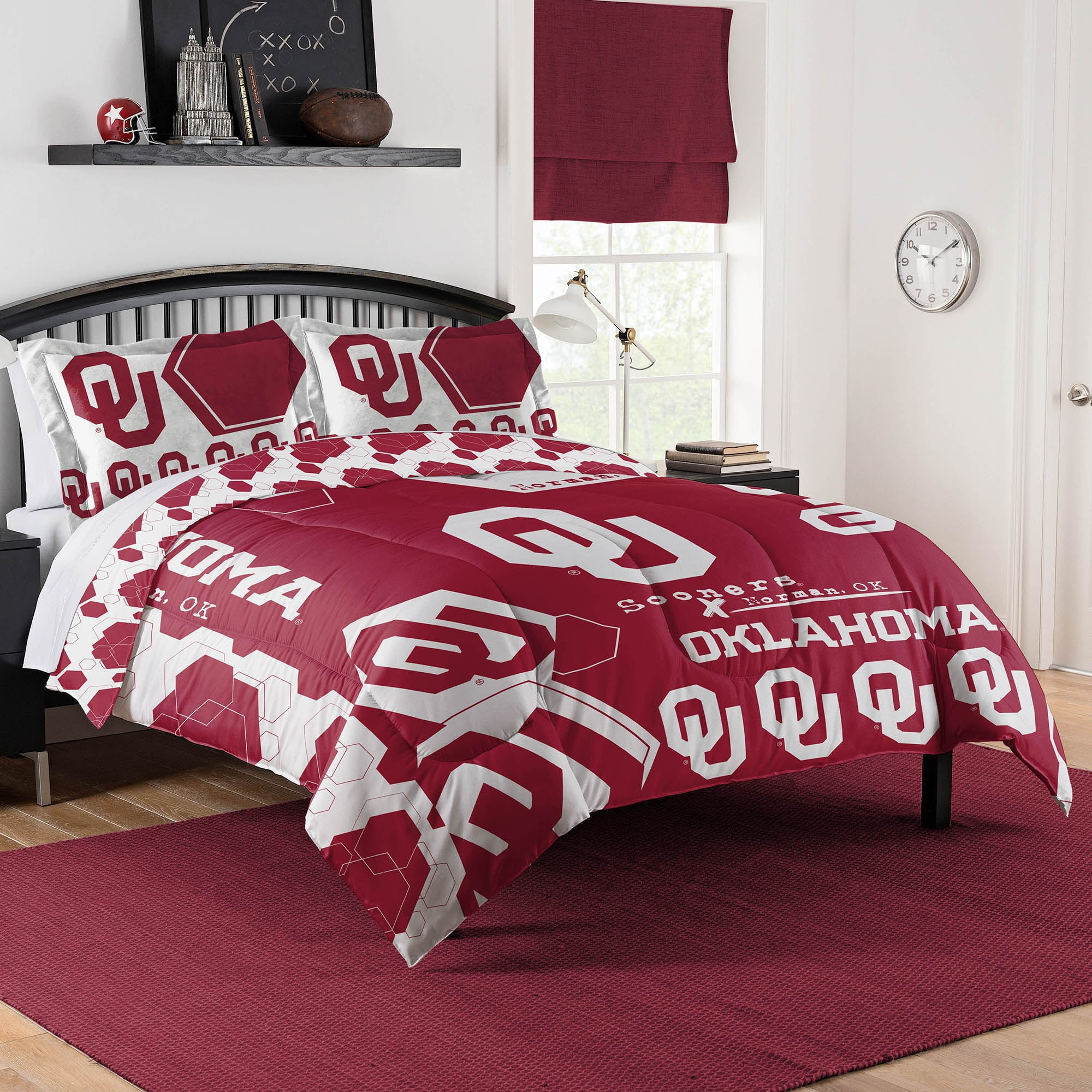 College Alumn Bedding Set Full Queen Twin/XL Sizes NCAA Alabama Crimson Tide 