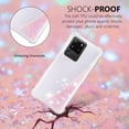 thumbnail image 4 of Compatible with Samsung Galaxy S20 Ultra Case Glitter Luxury Cute Love Liquid Quicksand Clear TPU Girls Women Stylish Bumper Shockproof Protective Case for Samsung Galaxy S20 Ultra Pink YB, 4 of 6