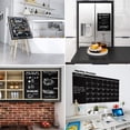 thumbnail image 7 of VEELIKE Chalkboard Wallpaper Stick and Peel Blackboard Stickers Removable Chalkboard Contact Paper Roll 17.7” x 78.7" - 5 Chalks Included Self Adhesive Vinyl for School Office Home DIY Wall Decal, 7 of 7