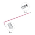thumbnail image 3 of Unique Bargains 2mm Ball End Hex Key Wrench, L Shaped Long Arm S2 Steel Repairing Tool 2 Pack, 3 of 5