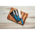 thumbnail image 4 of Dura Living EcoCut 3-Piece Kitchen Knife Set High Carbon Blades - LIGHT BLUE, 4 of 5