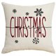 thumbnail image 2 of Juego de Almohada Navideñas,Decoracion Navidad Cojines de Lino para Sofá Decoración Navideña Adecuado para Sofá, Cama, Hogar, Automóvil(A.)(4 piezas), 2 of 5