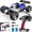 Blue, variant on SIMREX 1:18 4WD RC Car, 40+MPH High Speed Off-Road Remote Control Truck, All-Metal Transmission & Nylon Chassis, 30+ Min Runtime, Toys for Kids, Teens & Adults (Red)