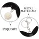 thumbnail image 3 of unbranded 2Ud Llaveros Decorativos Con De Negro Para Accesorio Fino Y Resistente, 3 of 8