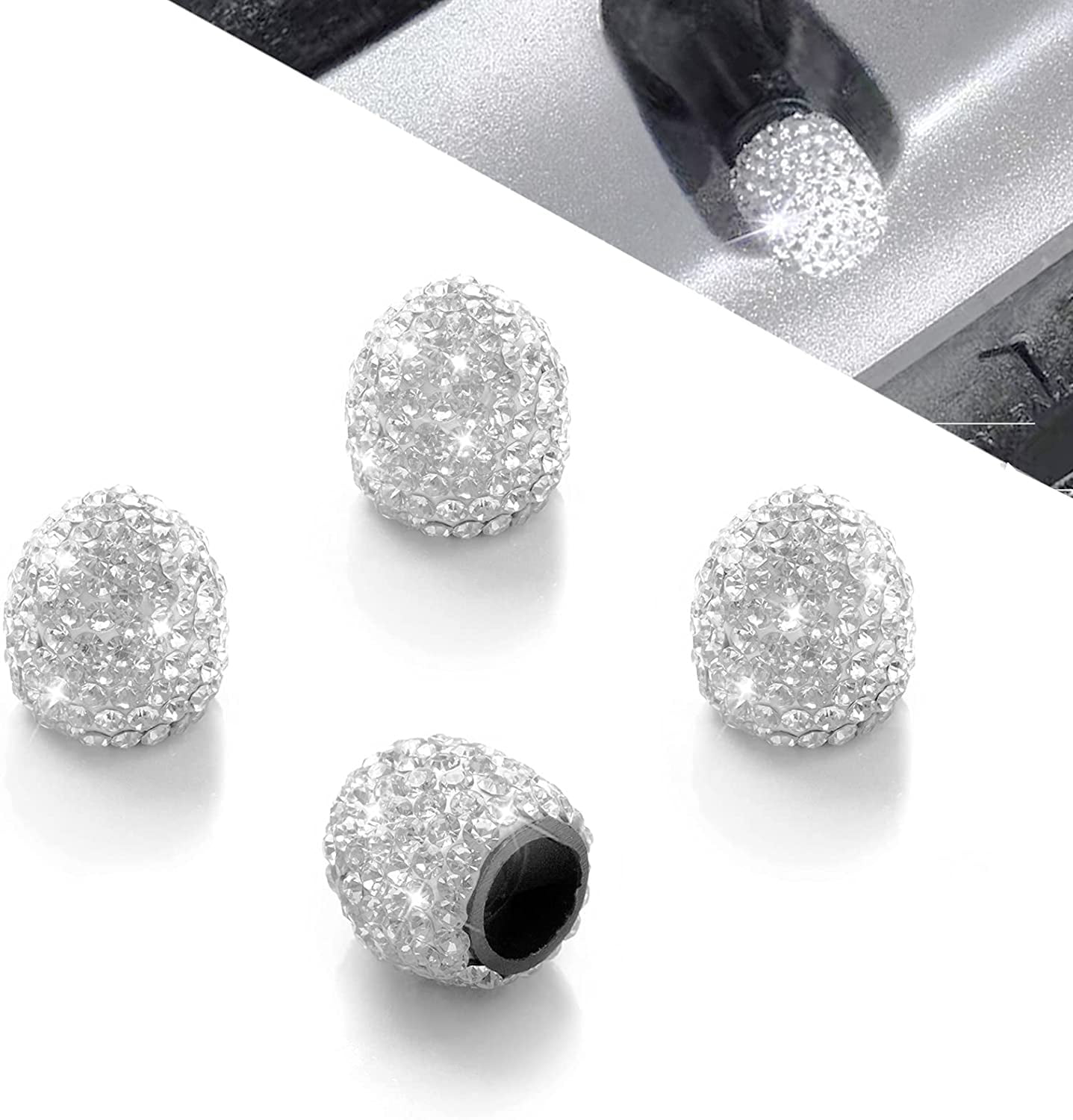 Bouchons De Valve De Pneu Lumineux,Universel Lumineux