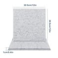 thumbnail image 3 of Pack of 12 Square Soundproof Wall Panels Acoustics Tiles Polyester Fiber Texture Sound Absorbing Panels for Studios, 3 of 9