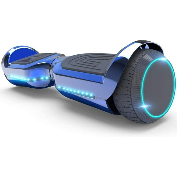 HOVERSTAR Hoverboard Patineta Electrica Nueva Versión-LBW17, Colores metálicos Dos Llantas Scooter de Autobalance con Bocina Bluetooth para Escuchar Musica y luz LED en Las Llantas HOVERSTAR LBW17