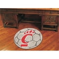 thumbnail image 1 of FANMATS 1249 Cincinnati Soccer Ball Rug 29 in. diameter, 1 of 1