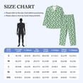 thumbnail image 4 of Kdxio Dinosaurs on Roller Skater Men’s Pajama Set Pajamas For Men 2 Piece PJ Set with Men Pajama Pants and Long Sleeve T-Shirt Lounge Set-Large, 4 of 7